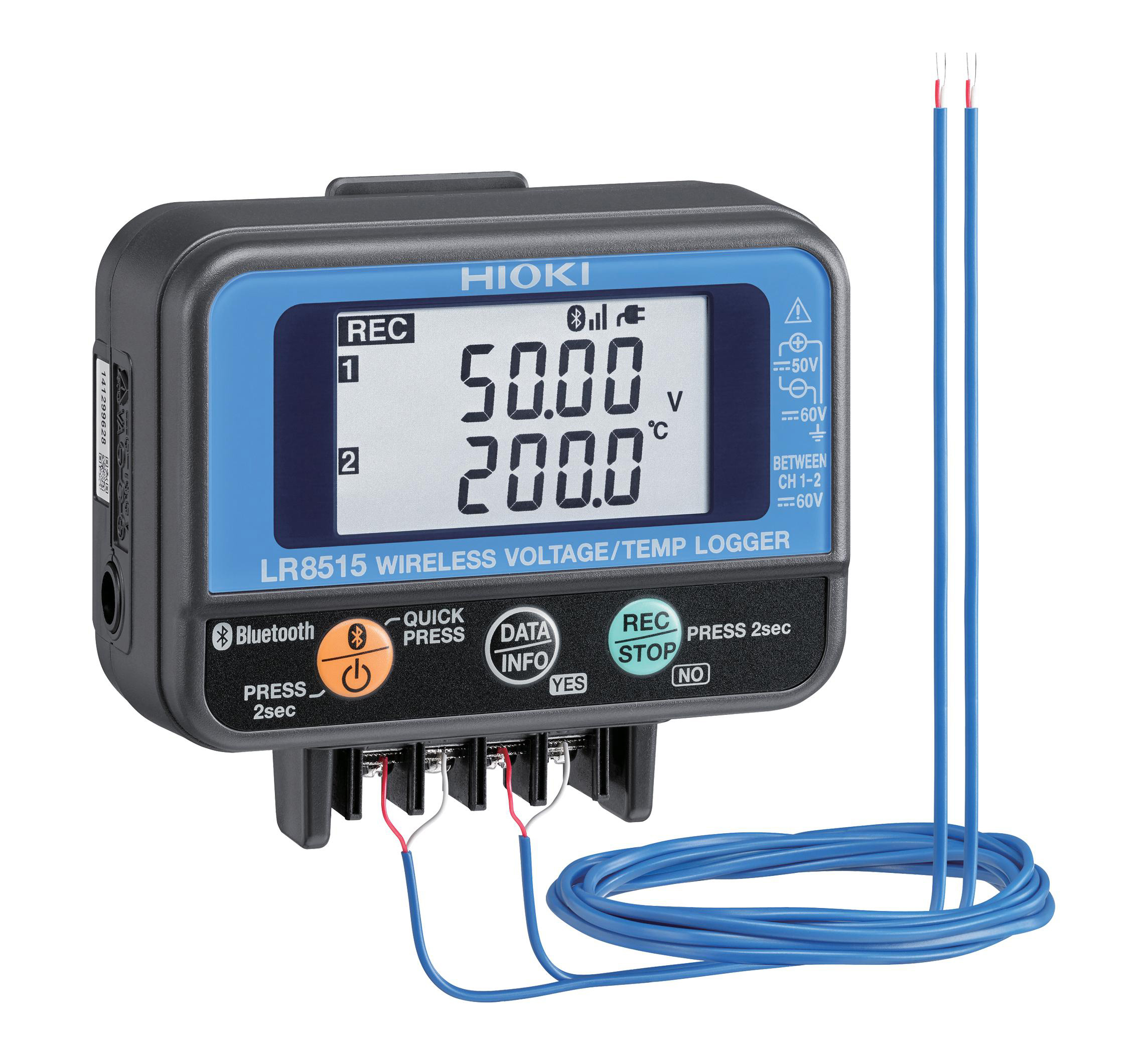 Wireless Voltage/Temp Logger LR8515